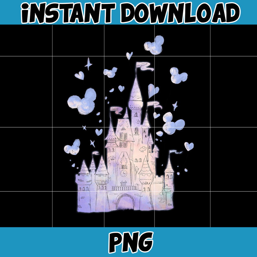 Disney Castle Magic World Mouse Vacation Png, Fireworks, Party Png, sublimation design, digital download (4).jpg