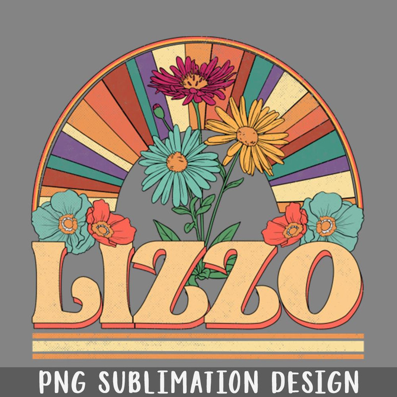 QA06071374-Lizzo Flowers Name Personalized Gifts Retro Style PNG Download.jpg