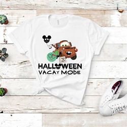 tow mater halloween vacay mode, cars svg, lightning mcqueen  svg, studio3, jpeg, png