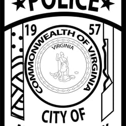 manassas park police patch line art vector file cnc engraving, cricut, vinyl file