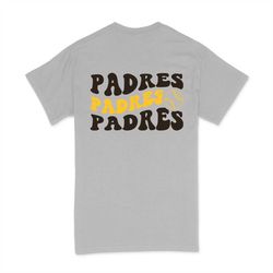padres svg, padres fan svg, team spirit svg, baseball svg, boho svg, wavy stacked svg, retro vintage, svg cut file cricu