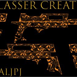 sm-laser-creations taurus 1911 scroll design