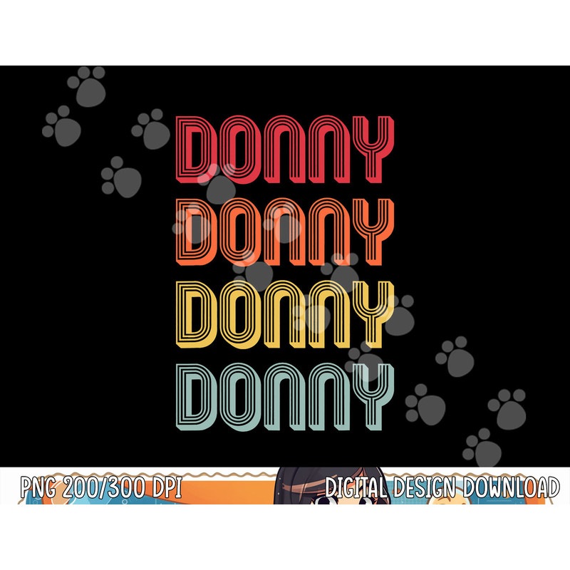 DONNY Gift Name Personalized Funny Retro Vintage Birthday png, sublimation copy.jpg