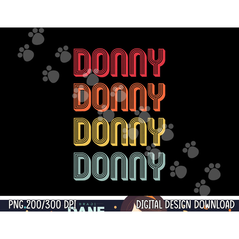 DONNY Gift Name Personalized Funny Retro Vintage Birthday png, sublimation copy.jpg