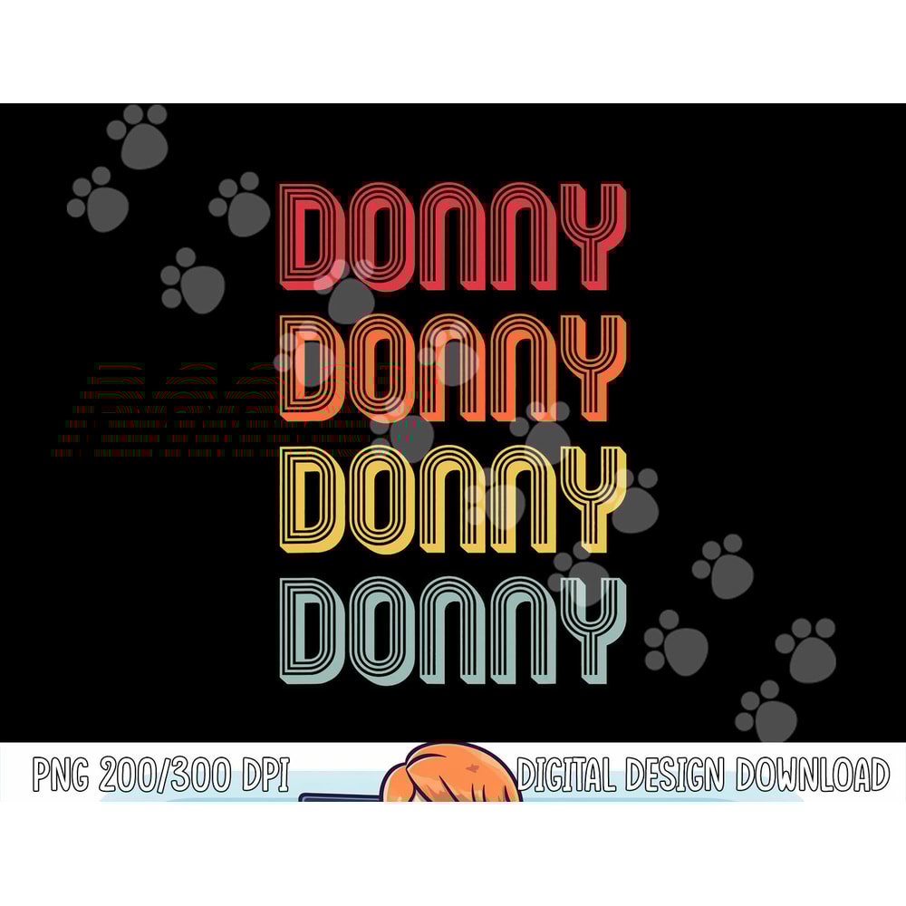 DONNY Gift Name Personalized Funny Retro Vintage Birthday png, sublimation copy.jpg