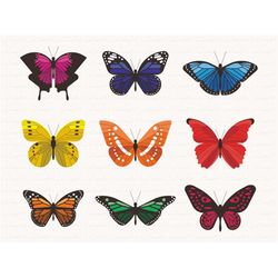 butterfly svg, butterfly bundle svg files, butterfly svg layered, butterfly files for cricut, butterfly clipart, silhoue