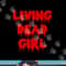 Dripping Blood Halloween Zombie Movie Living Dead Girl png,sublimation copy.jpg