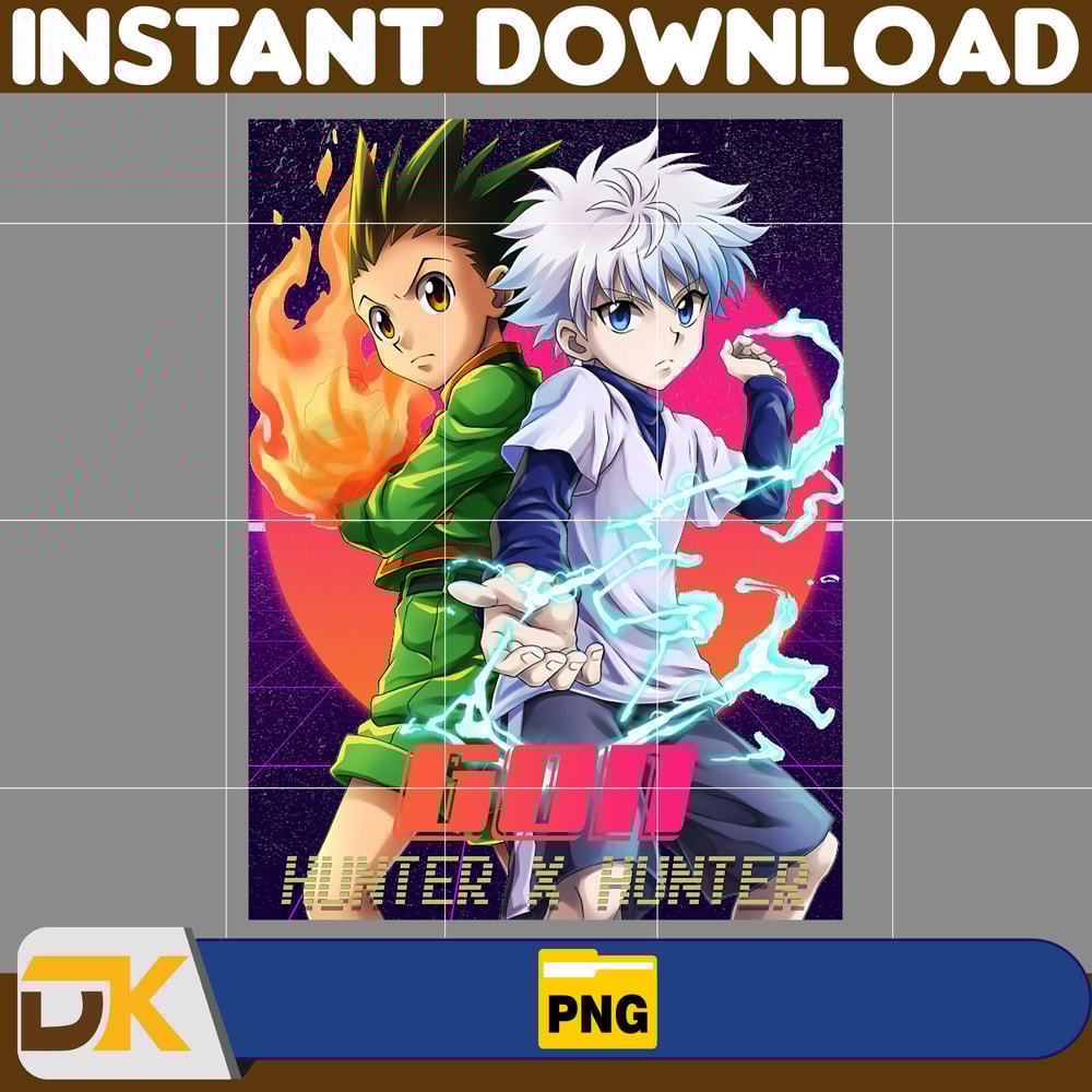 Gon Freecss Png, Anime Png, Japanese Png, Anime Silhouette Png, Anime Character, Anime Vector Files (32).jpg