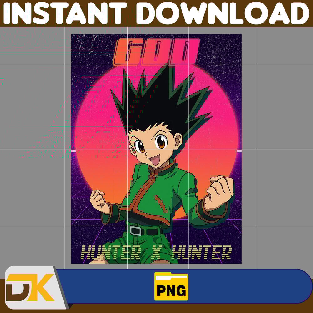 Gon Freecss Png, Anime Png, Japanese Png, Anime Silhouette Png, Anime Character, Anime Vector Files (34).jpg