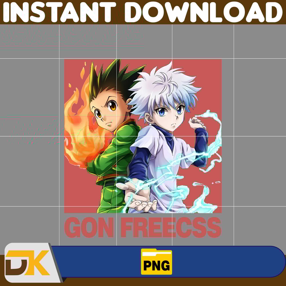 Gon Freecss Png, Anime Png, Japanese Png, Anime Silhouette Png, Anime Character, Anime Vector Files (36).jpg