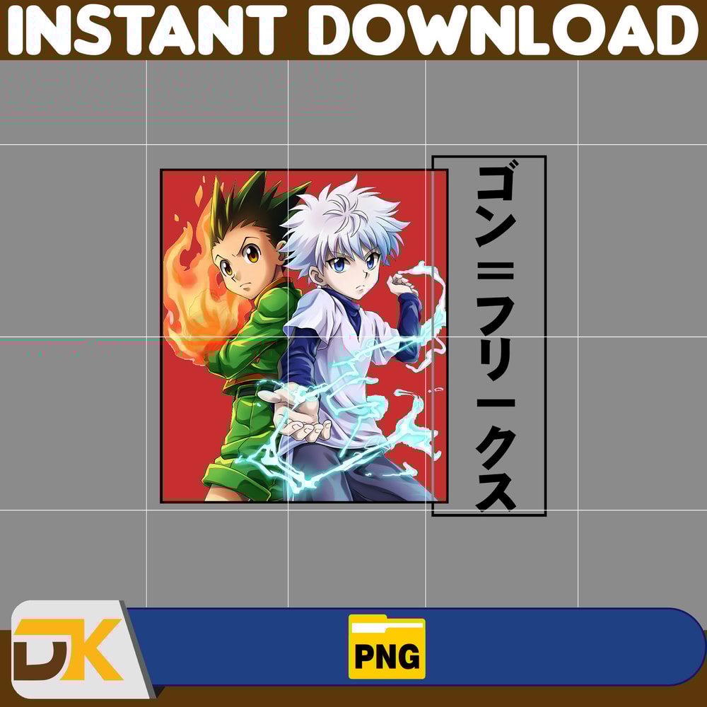 Gon Freecss Png, Anime Png, Japanese Png, Anime Silhouette Png, Anime Character, Anime Vector Files (38).jpg