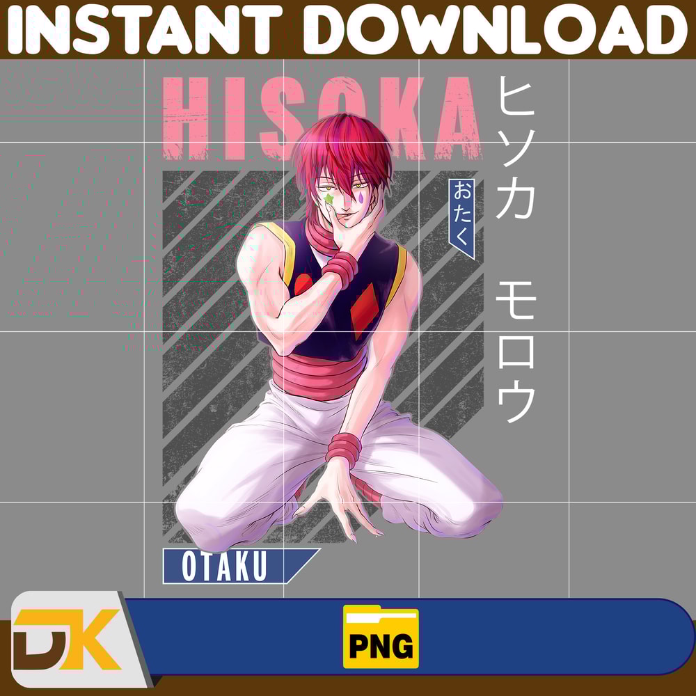 Hisoka Morow Png, Anime Png, Japanese Png, Anime Silhouette Png, Anime Character, Anime Vector Files (3).jpg