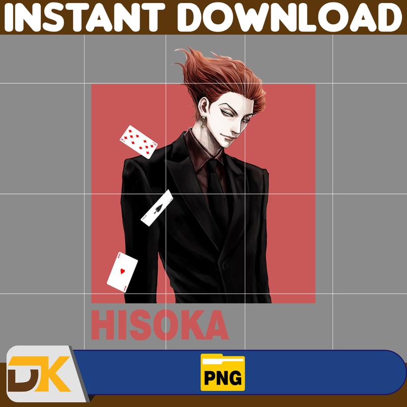 Hisoka Morow Png, Anime Png, Japanese Png, Anime Silhouette Png, Anime Character, Anime Vector Files (11).jpg