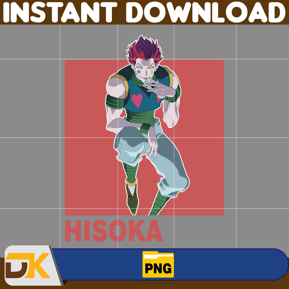 Hisoka Morow Png, Anime Png, Japanese Png, Anime Silhouette Png, Anime Character, Anime Vector Files (12).jpg