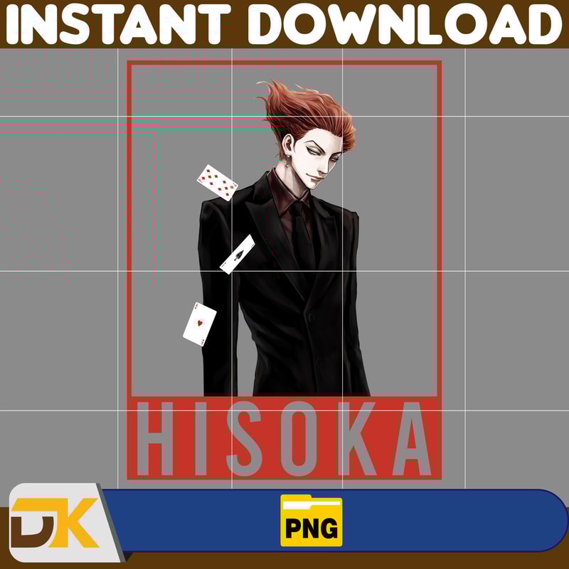 Hisoka Morow Png, Anime Png, Japanese Png, Anime Silhouette Png, Anime Character, Anime Vector Files (9).jpg