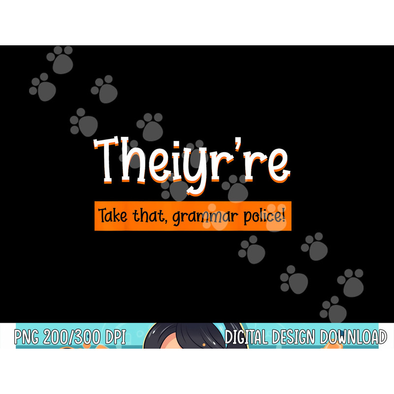 English Teacher Grammar Police Instructor Grammarian png, sublimation copy.jpg