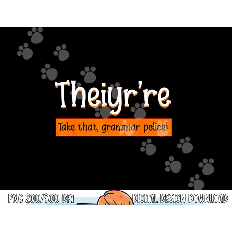 English Teacher Grammar Police Instructor Grammarian png, sublimation copy.jpg