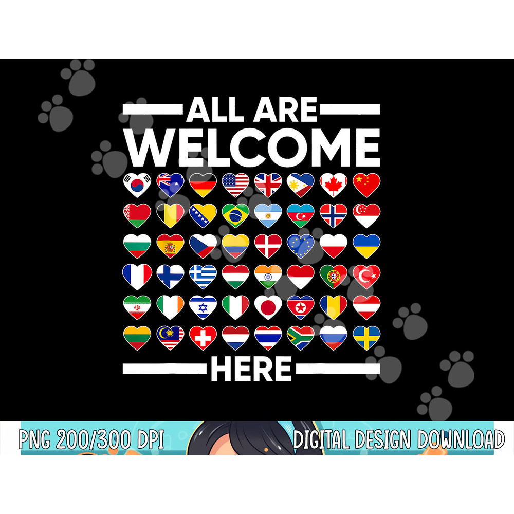 ESL Teacher All Are Welcome Here For Worlds Virtual Teachers png, sublimation copy.jpg