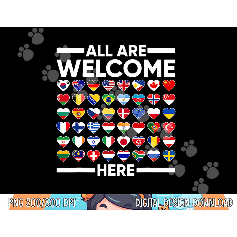 ESL Teacher All Are Welcome Here For Worlds Virtual Teachers  png, sublimation copy.jpg