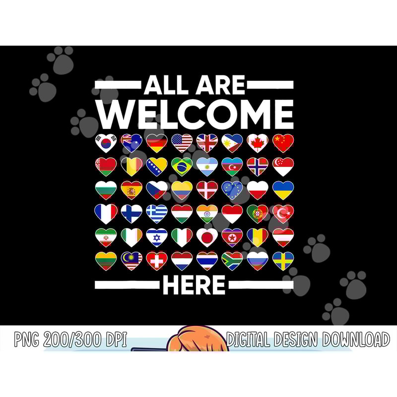 ESL Teacher All Are Welcome Here For Worlds Virtual Teachers png, sublimation copy.jpg