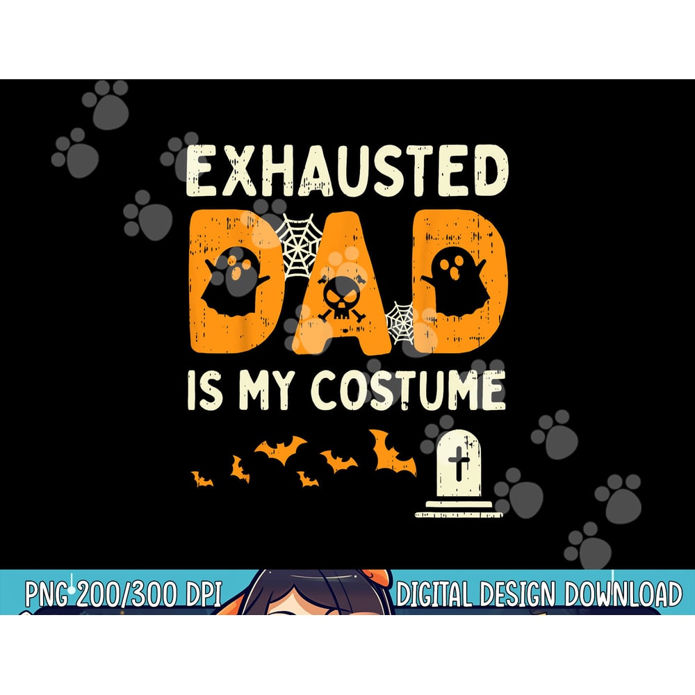 Exhausted Dad Costume Funny Matching Halloween Men Gift png,sublimation copy.jpg