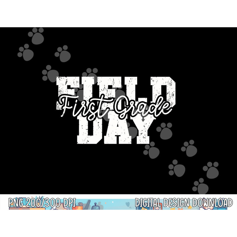 Field Day 2023 First Grade school teacher kids Orange  png, sublimation copy.jpg