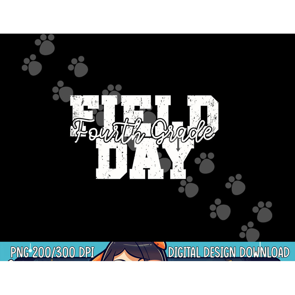 Field Day 2023 Fourth Grade school teacher kids Orange  png, sublimation copy.jpg