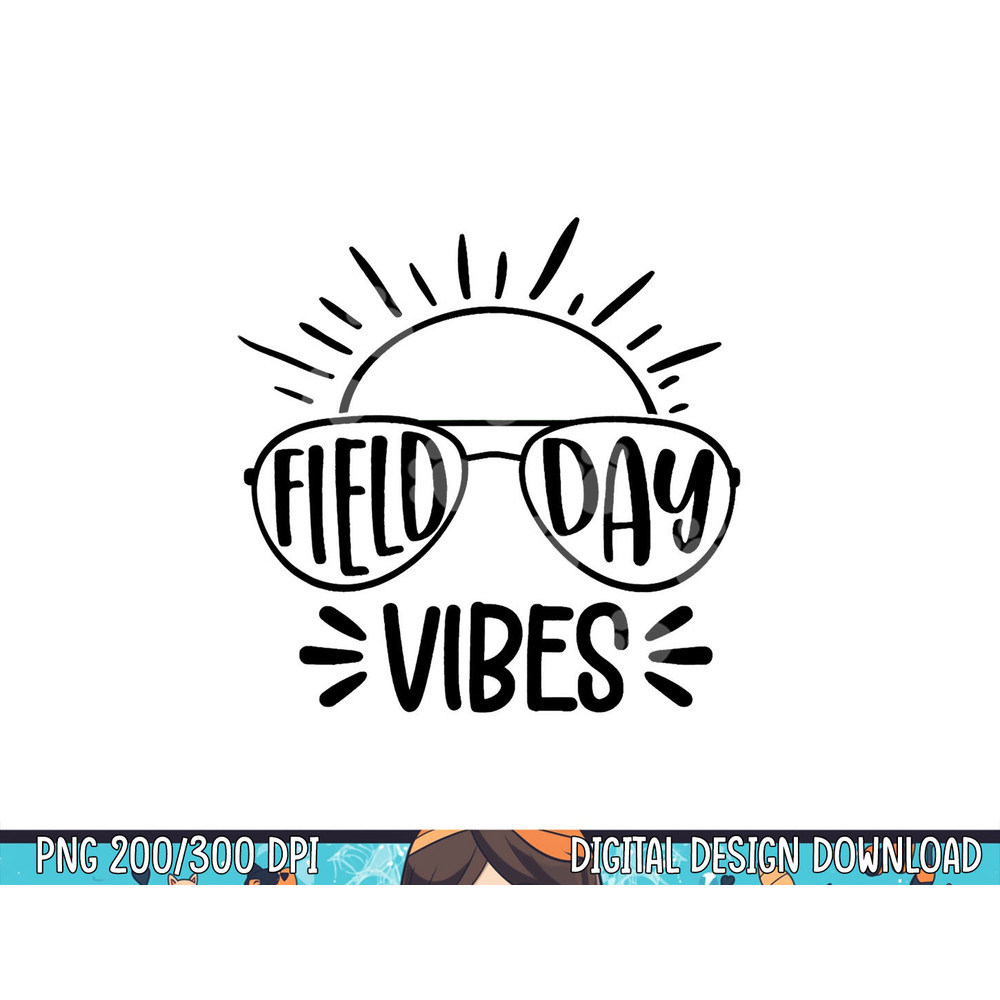 Field Day Vibes Funny Summer Glasses Teacher Kids Field Day png, sublimation copy.jpg
