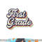 First Grade Teacher Retro Vintage 1st Grade Teacher Team  png, sublimation copy.jpg