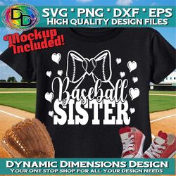 baseball svg, baseball sister svg, baseball svg, bow svg, baseball clipart, baseball bow, cut file, baseball