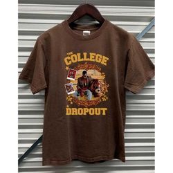 vintage kanye west college dropout tee, vintage kanye t shirt, kanye west donda, yeezy gap, kanye west merch shirt