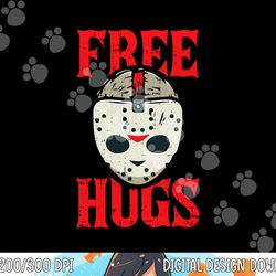 free hugs lazy halloween costume scary creepy horror movie png, sublimation copy