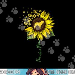 frenchie mom sunflower french bulldog lover gifts dog mama  png, sublimation copy