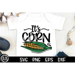 It's Corn Svg Corn Png Fall  Funny Meme Corn Kid Interview Svg Cutting Baby Halloween Commercial Use Cut Files Cricut Su
