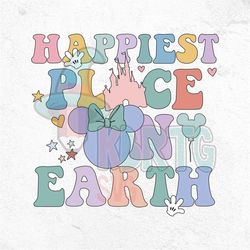 happiest place on earth minnie png svg bundle, family vacation, happiest vacay 2023, family trip 2023, vacay mode, best