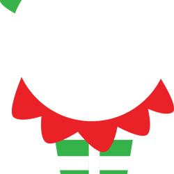 girl elf monogram frame svg, merry christmas svg, christmas svg, christmas design, santa svg, noel svg, digital download