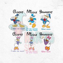 i'm the oldest, middle, youngest png bundle, i'm the oldest the middle the youngest, oldest middle youngest, funny bundl