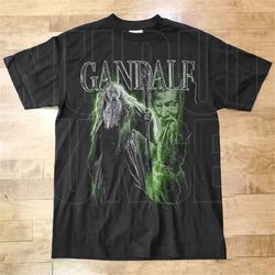 vintage gandalf the lord of the rings shirt, unisex t-shirt