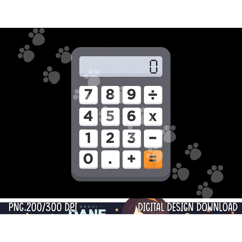 Funny Accountant Halloween Costume Outfit Math Calculator png, sublimation copy.jpg