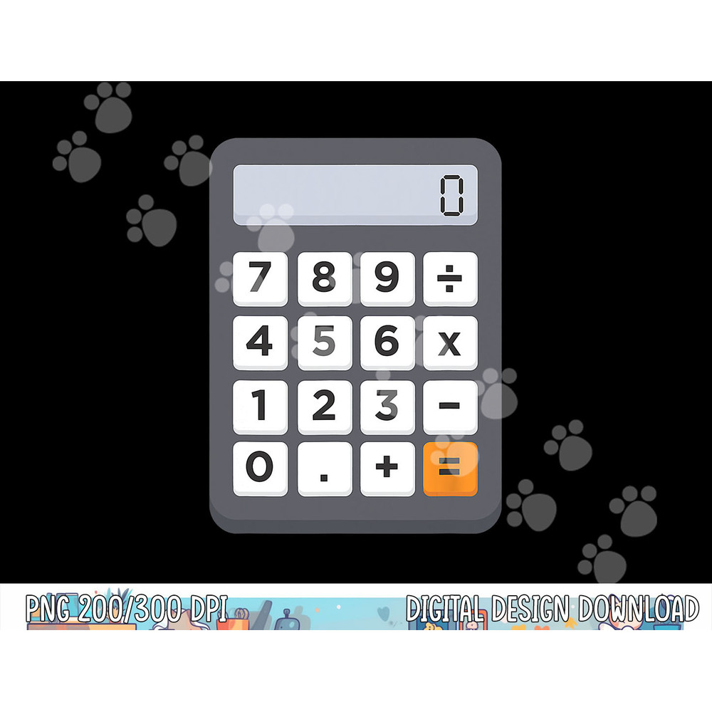 Funny Accountant Halloween Costume Outfit Math Calculator png, sublimation copy.jpg