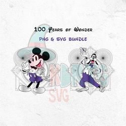100 years svg png wonder 2023 , 2023 exhibition, 100th anniversary, magical castle anniversary