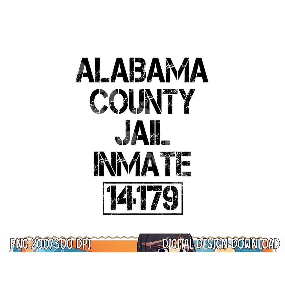 Funny Alabama County Jail Inmate Halloween Jail Costume png, sublimation copy.jpg