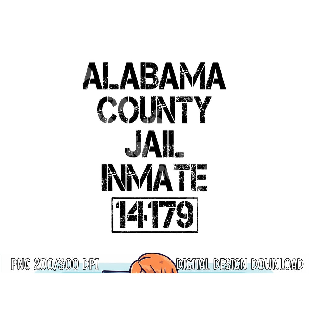 Funny Alabama County Jail Inmate Halloween Jail Costume png, sublimation copy.jpg