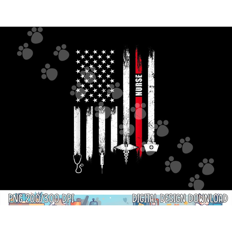 Funny American Flag Nurse Day Gift Idea png, sublimation copy.jpg