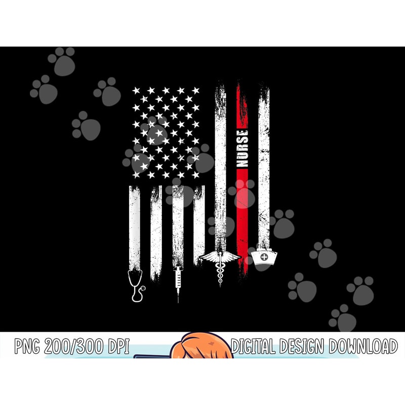 Funny American Flag Nurse Day Gift Idea png, sublimation copy.jpg