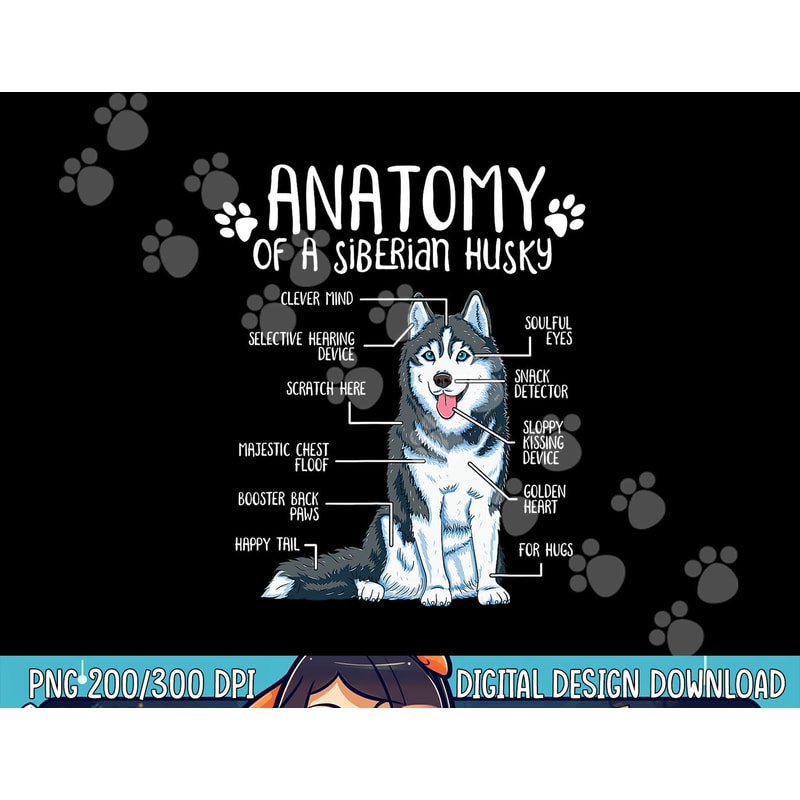 Funny Anatomy Siberian Husky Dog Lover png, sublimation copy.jpg