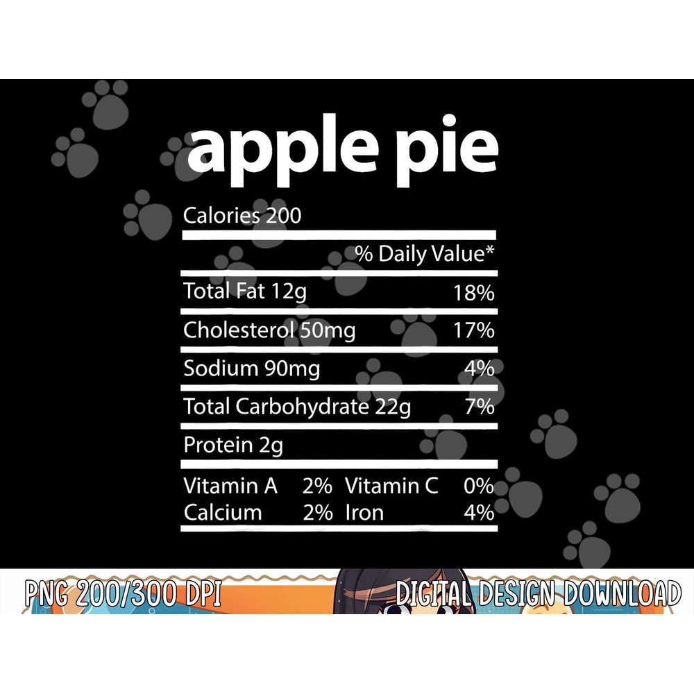 Funny Apple Pie Family Thanksgiving Nutrition Facts Food Men png, sublimation copy.jpg