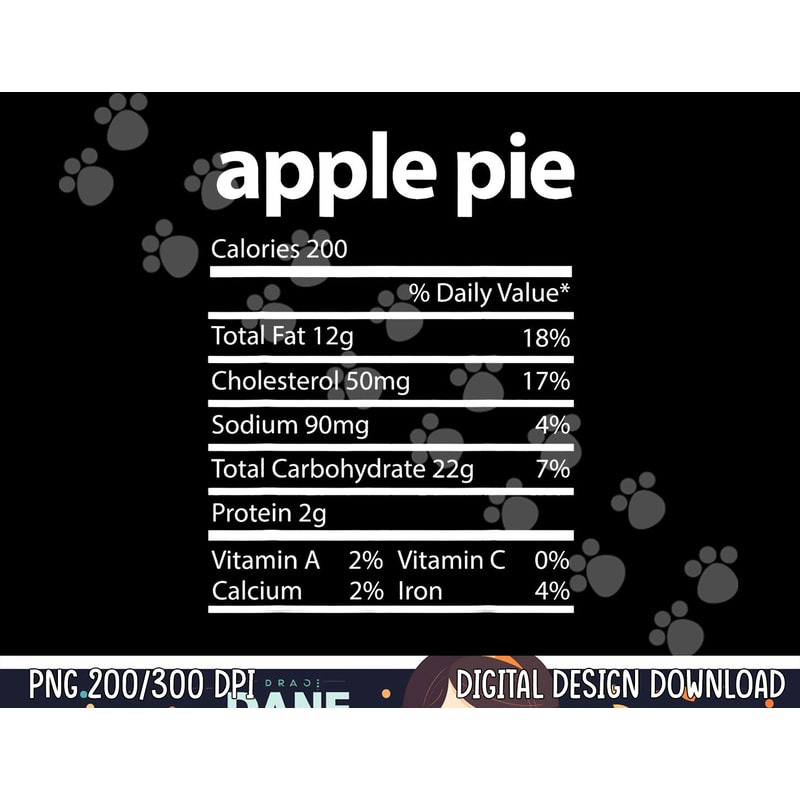 Funny Apple Pie Family Thanksgiving Nutrition Facts Food Men png, sublimation copy.jpg
