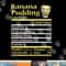 Funny Banana Pudding Nutrition Fact Thanksgiving Christmas png, sublimation copy.jpg
