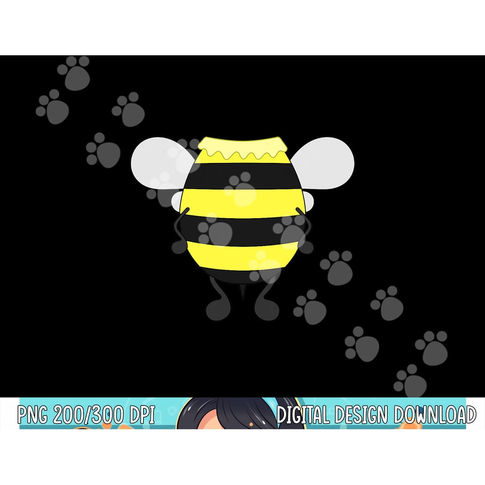 Funny Bee Costume Easy Shirt - Honeybee Halloween Cheap Gift png, sublimation copy.jpg